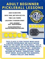 Adult Beginner Pickleball Lessons