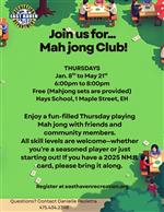 Mahjong Club-January 2026