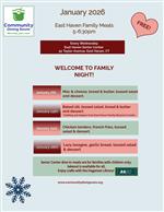 Community Dining Room Free Dinners - January