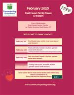 CDR Family Dinners - February