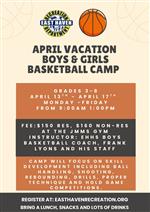 April Vacation Basketball Clinic