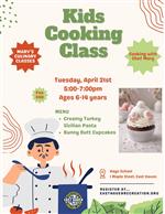 Mary's Culinary Cooking Class - April