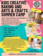 Baking & Crafts Summer Camp