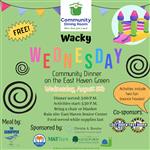 CDR Family Dinner on the Green-Wacky Wednesday