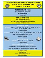 Public Ice Skate Schedule