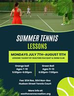 Summer Tennis Lessons